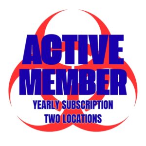 ACTIVE MEMBER YEARLY SUBSCRIPTION - TWO LOCATIONS